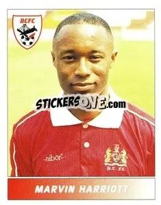Sticker Marvin Harriott - Football League 95 n. 38 - Panini