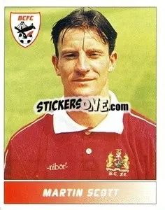 Sticker Martin Scott - Football League 95 - Panini