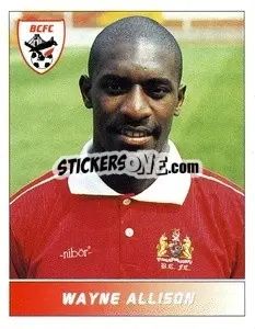 Sticker Wayne Allison - Football League 95 n. 45 - Panini