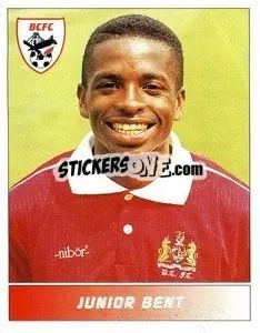 Cromo Junior Bent - Football League 95 - Panini