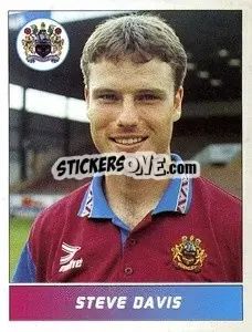Sticker Steve Davis - Football League 95 n. 51 - Panini