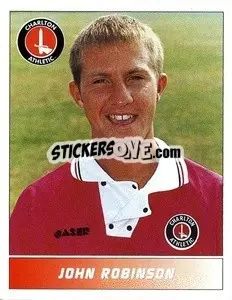 Sticker John Robinson - Football League 95 - Panini