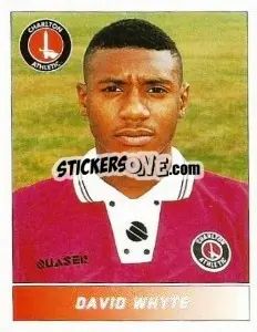 Sticker David Whyte - Football League 95 - Panini