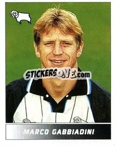 Sticker Marco Gabbiadini - Football League 95 - Panini