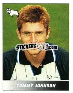 Sticker Tommy Johnson - Football League 95 n. 92 - Panini