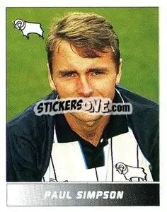 Sticker Paul Simpson - Football League 95 - Panini