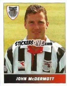 Sticker John McDermott - Football League 95 - Panini
