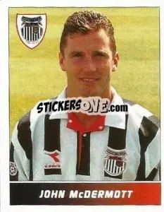 Figurina John McDermott - Football League 95 n. 99 - Panini