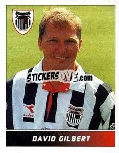 Cromo David Gilbert - Football League 95 - Panini