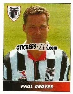 Sticker Paul Groves - Football League 95 - Panini