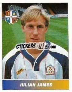 Cromo Julian James - Football League 95 n. 112 - Panini