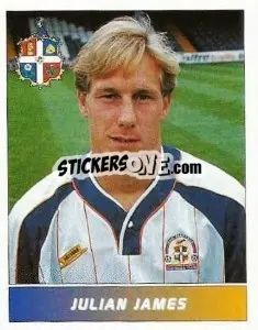 Cromo Julian James - Football League 95 - Panini