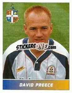 Sticker David Precce - Football League 95 - Panini