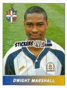 Cromo Dwight Marshall - Football League 95 - Panini