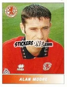 Sticker Alan Moore - Football League 95 - Panini