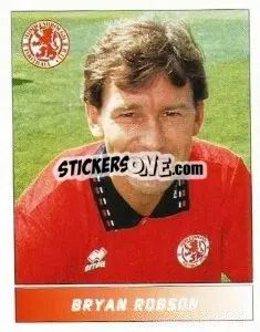 Figurina Bryan Robson - Football League 95 - Panini