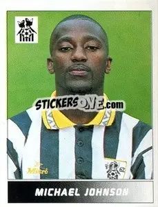 Sticker Michael Johnson - Football League 95 - Panini