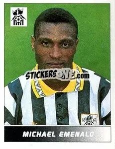 Sticker Michael Emanalo - Football League 95 - Panini