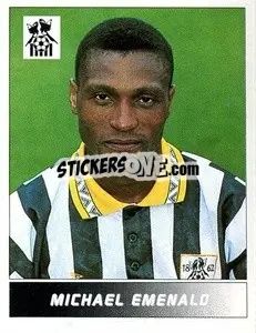 Figurina Michael Emanalo - Football League 95 - Panini