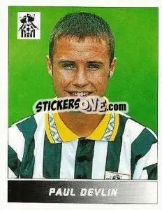 Sticker Paul Devlin - Football League 95 - Panini