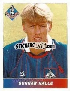 Sticker Gunnar Halle - Football League 95 - Panini