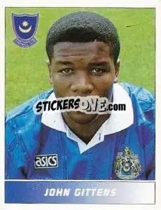 Sticker John Gittens - Football League 95 n. 187 - Panini