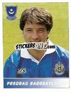 Sticker Predrag Radosavljevic - Football League 95 - Panini