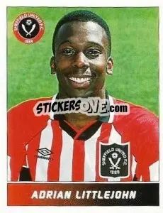 Cromo Adrian Littlejohn - Football League 95 - Panini