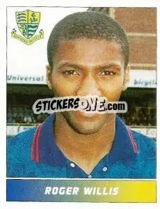 Figurina Roger Willis - Football League 95 - Panini