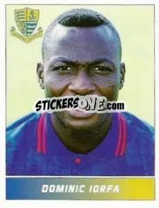 Sticker Dominic Iorfa - Football League 95 n. 257 - Panini