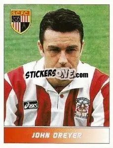Sticker John Dreyer - Football League 95 - Panini