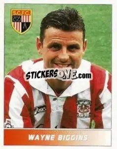 Figurina Wayne Biggins - Football League 95 - Panini