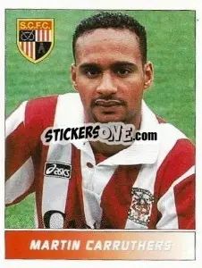 Sticker Martin Carruthers - Football League 95 n. 272 - Panini