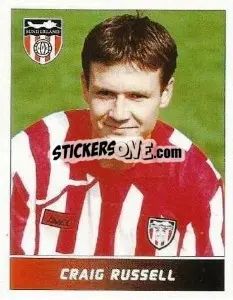 Sticker Craig Russell - Football League 95 - Panini