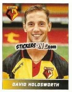 Cromo David Holdsworth - Football League 95 - Panini