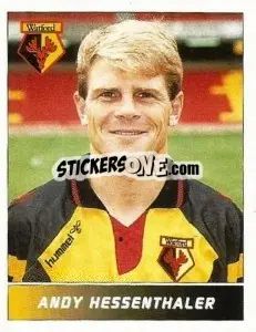 Sticker Andy Hessenthaler - Football League 95 - Panini