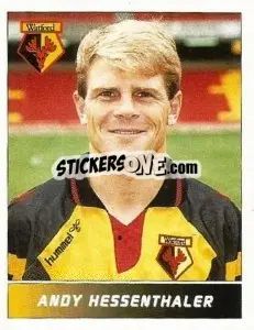 Sticker Andy Hessenthaler - Football League 95 n. 326 - Panini