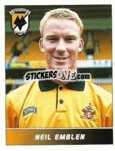 Sticker Neil Emblen - Football League 95 - Panini
