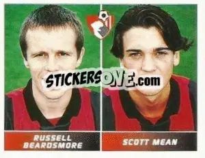 Cromo Russell Beardsmore / Scott Mean - Football League 95 - Panini