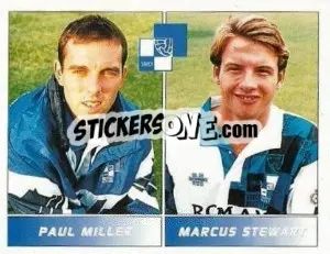 Figurina Paul Miller / Marcus Stewart - Football League 95 - Panini