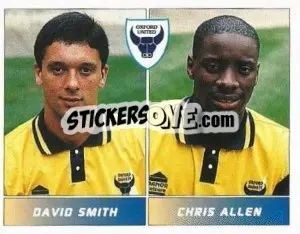 Sticker David Smith / Chris Allen - Football League 95 n. 481 - Panini