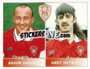 Cromo Shaun Goodwin / Andy Hayward - Football League 95 - Panini