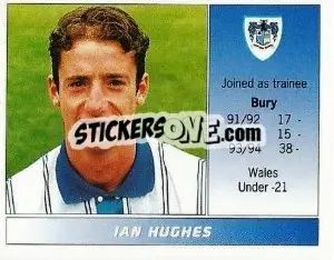 Cromo Ian Hughes - Football League 95 - Panini