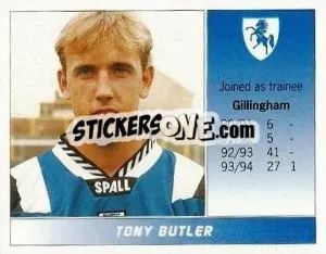 Figurina Tony Butler - Football League 95 - Panini
