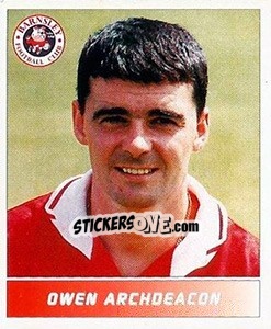 Cromo Owen Archdeacon - Football League 96 - Panini