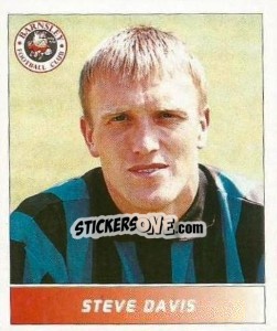 Cromo Steve Davis - Football League 96 - Panini