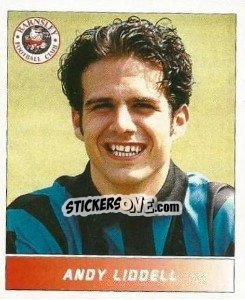 Cromo Andy Liddell - Football League 96 - Panini