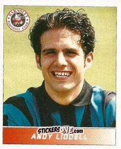 Sticker Andy Liddell - Football League 96 n. 7 - Panini