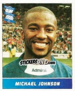 Figurina Michael Johnson - Football League 96 - Panini