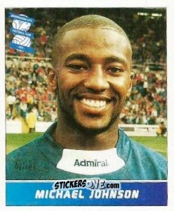Sticker Michael Johnson - Football League 96 n. 19 - Panini